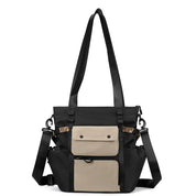 Braelynn | Lightweight Canvas Multi-Pocket Crossbody Messenger Bag
