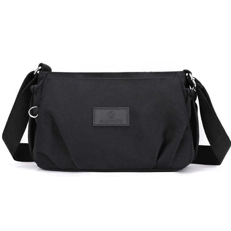 Ellianna | Nylon Multi-Pocket Crossbody Messenger Bag