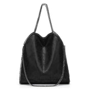 Penny | Chain Designed Tote Crossbody Handbag