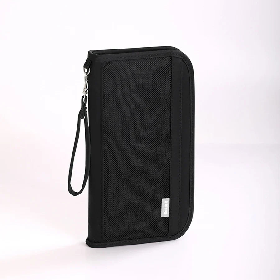 Harmoni | Sleek & Stylish Large-Capacity RFID Travel Essentials Organizer
