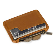 Dani | Vintage Genuine Leather Travel Wallet with Coin Pocket