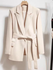 Ava | Stylish Belted Blazer for a Modern Look
