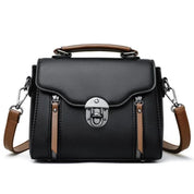 Mallory | Women's Retro Buckle Leather Crossbody Handbag