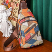 Keily | Women's Embossed Colorblock Crossbody Bag