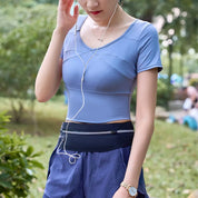 Edward | Ultra-Thin Running Belt Bum Bag with Headphone Port
