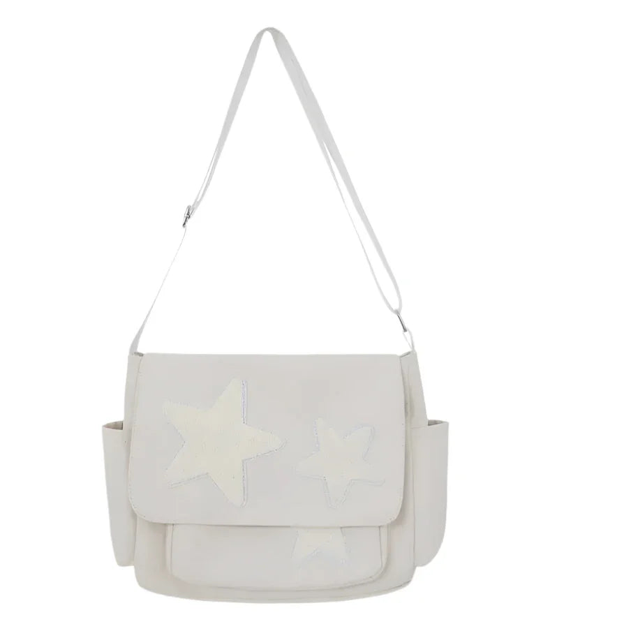Madeleine | Y2K Star Grunge Crossbody Messenger Bag