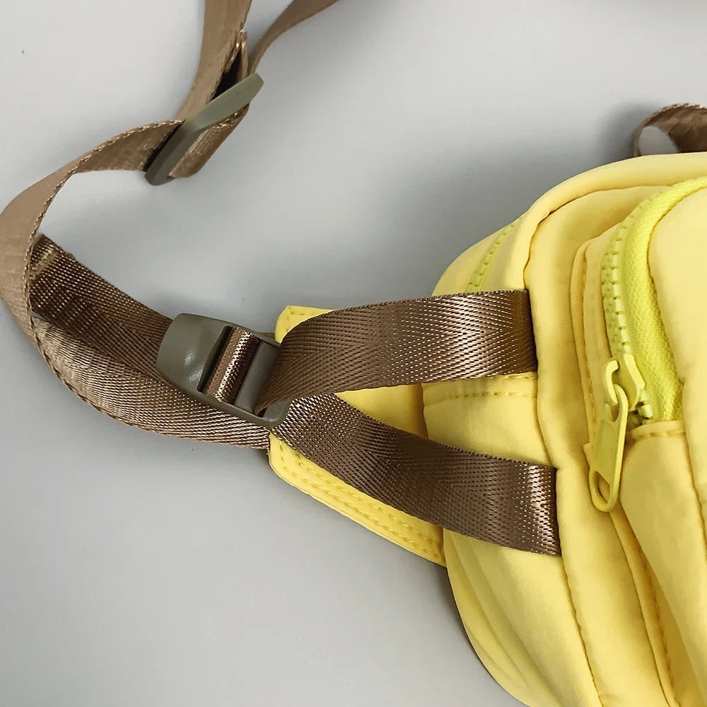 Amani | Casual Water-Resistant Nylon Waist Pack Crossbody Bum Bag