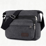 Ayden | Multi-Compartment Waterproof Canvas Crossbody Messenger Bag
