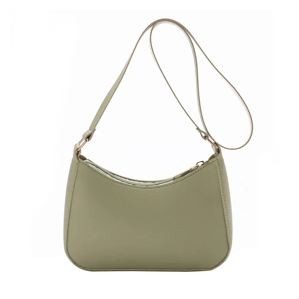 Bethany | Retro Solid Color Crossbody Sling Bag