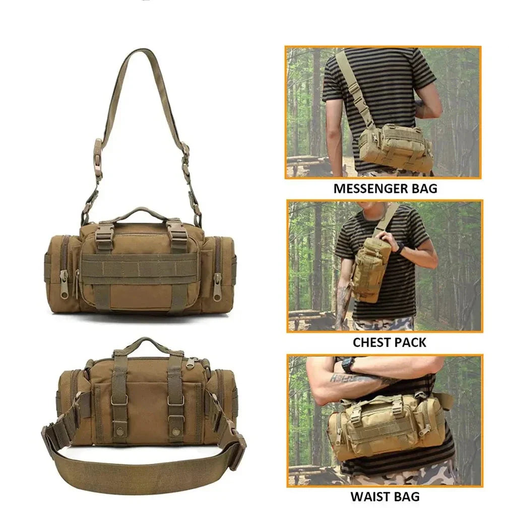 Gerardo | Nylon Outdoor Travel Crossbody Waist Bum Bag Handbag