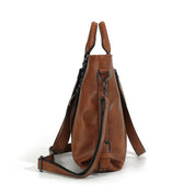 Vada | Women's Vintage Chic PU Leather Crossbody Handbag