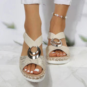 SANDY | Luxe Designer Summer Sandals for Ultimate Comfort - Lizabella Fashion