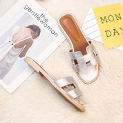 SARA | Timeless Chic Flat Sandals - Lizabella Fashion