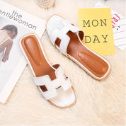 SARA | Timeless Chic Flat Sandals - Lizabella Fashion
