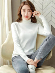 SILVY | Cozy Fleece-Lined Turtleneck Sweater - Lizabella Fashion