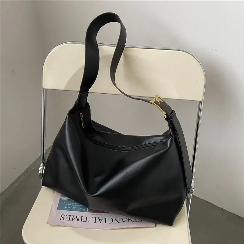 Korina | Casual Multi-Functional Leather Crossbody Messenger Tote Bag