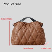 Lila | Lightweight Puffer Crossbody Messenger Handbag