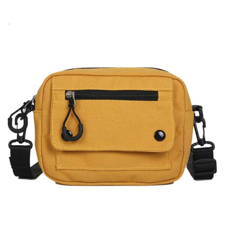 Reign | Small Canvas Crossbody Square Sling Bag