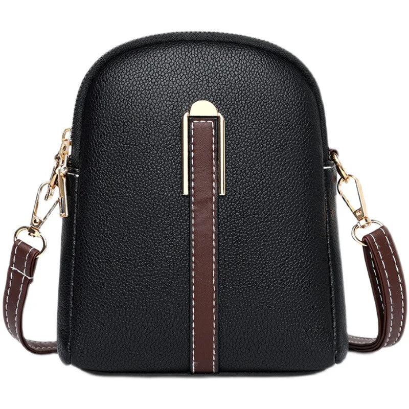 Carolina | Retro Mini Leather Crossbody Sling Bag