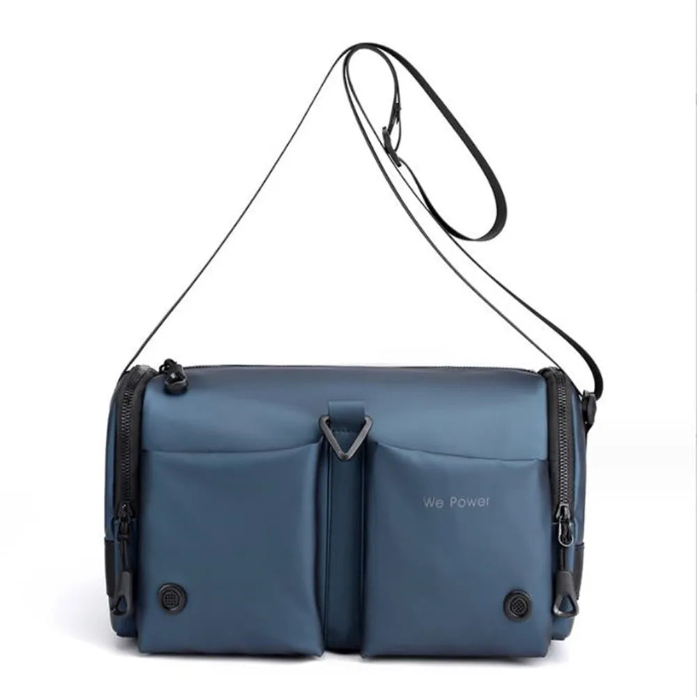 Mink | Men's Large Capacity Waterproof Crossbody Messenger Bag