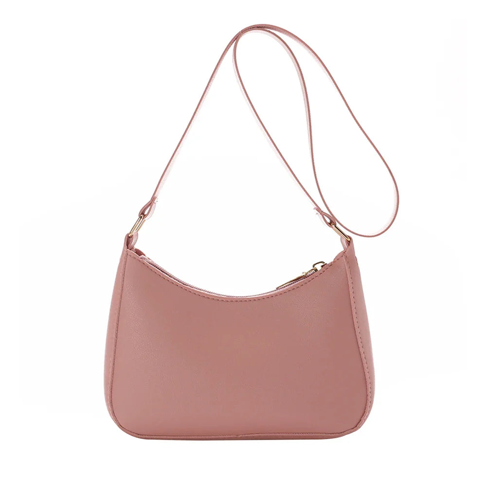 Bethany | Retro Solid Color Crossbody Sling Bag