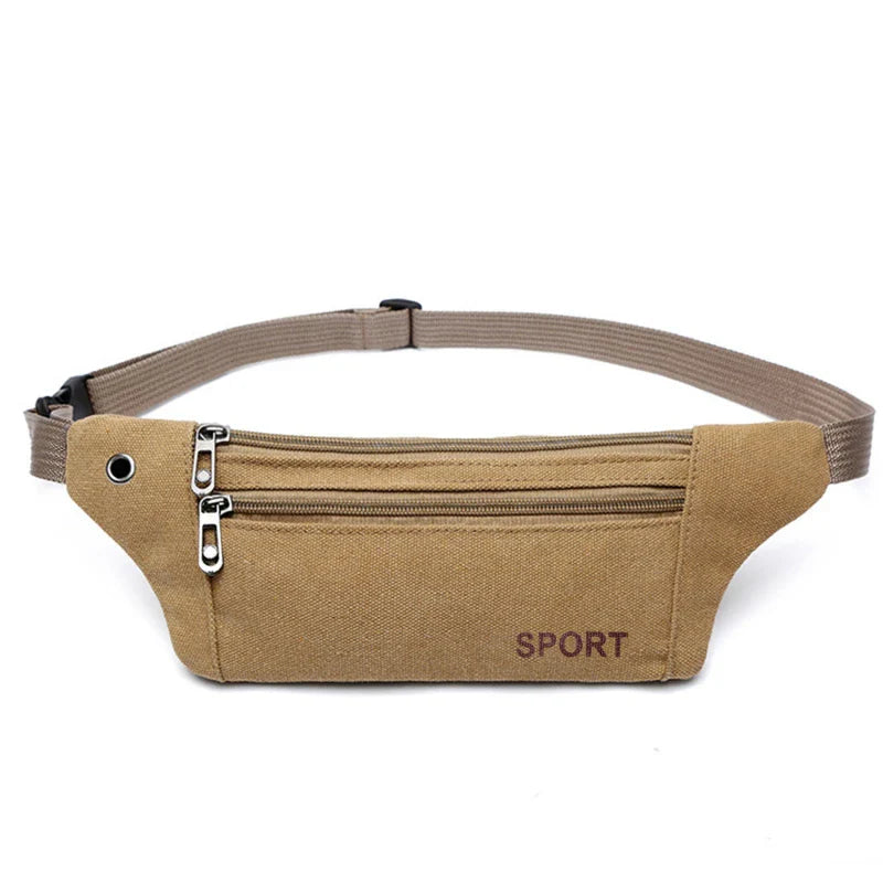 Felix | Canvas Slim Anti-Theft Crossbody Bum Bag