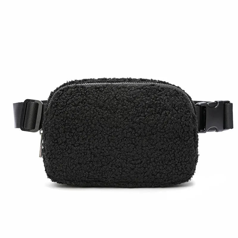 Bridget | Casual Plush Crossbody Waist Bum Bag