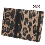 Carly | Lightweight Leopard Print Passport Holder Travel Wallet