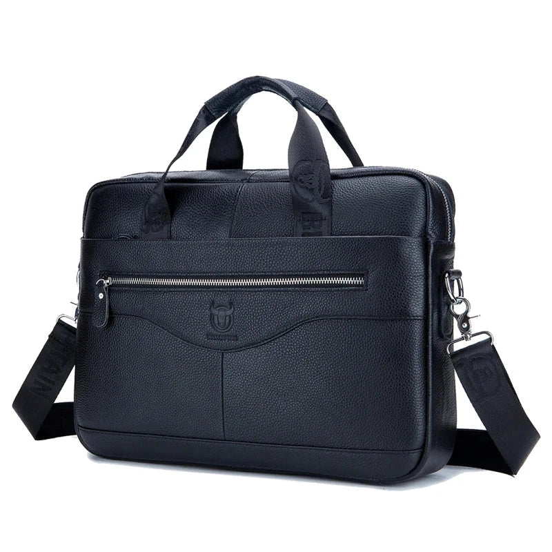 Remington | Men's Genuine Leather Large Crossbody Messenger Travel Bag