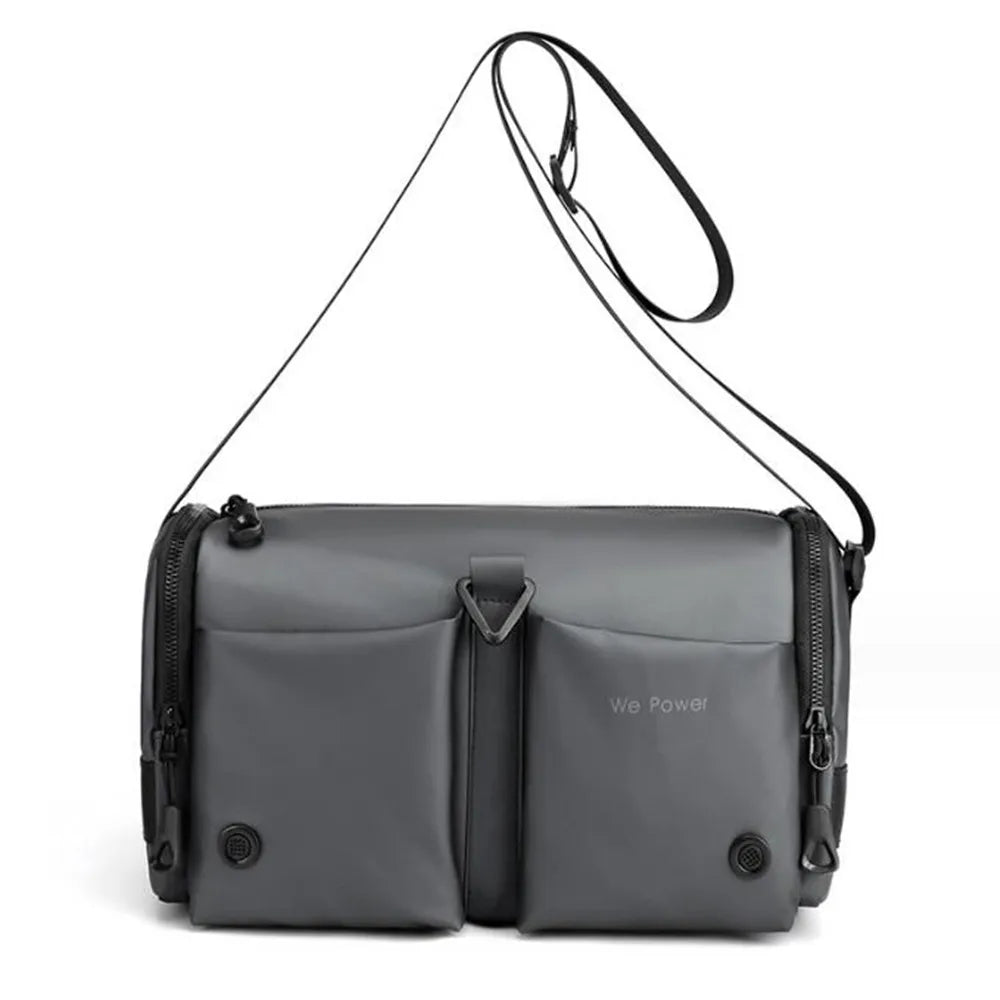 Mink | Men's Large Capacity Waterproof Crossbody Messenger Bag