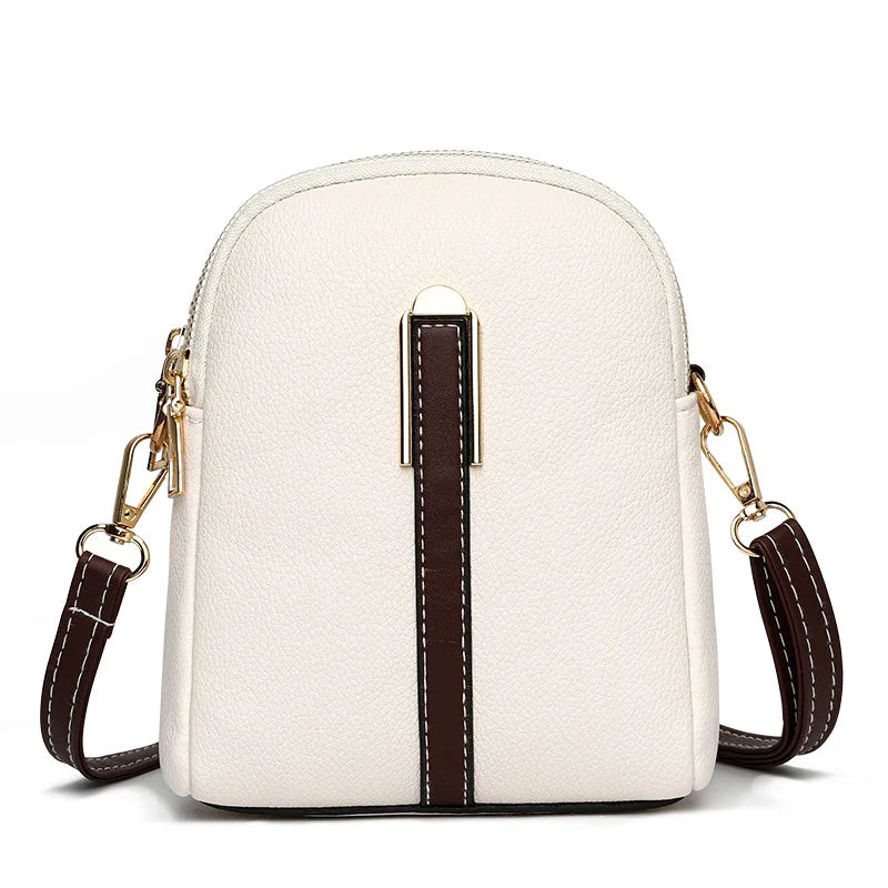 Carolina | Retro Mini Leather Crossbody Sling Bag