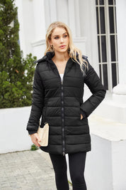 Brianna | Sleek and Stylish Detachable Hood Puffer Coat