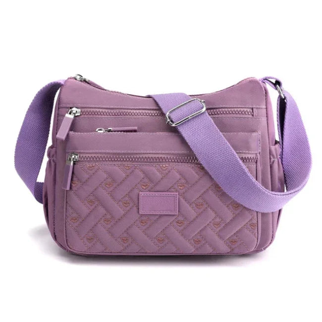 Rivka | Women's Waterproof Multi-Pocket Crossbody Messenger Bag