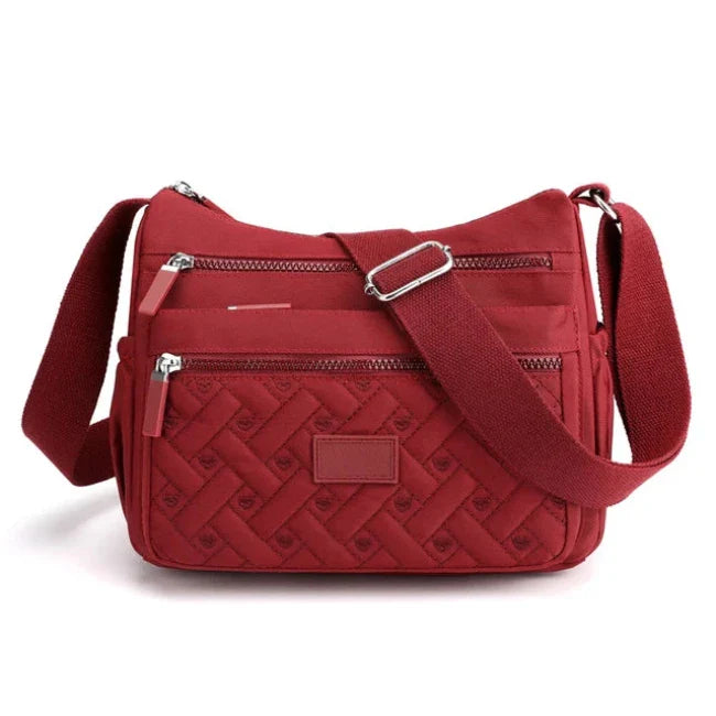 Rivka | Women's Waterproof Multi-Pocket Crossbody Messenger Bag