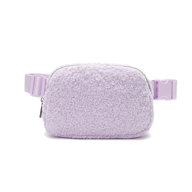 Bridget | Casual Plush Crossbody Waist Bum Bag