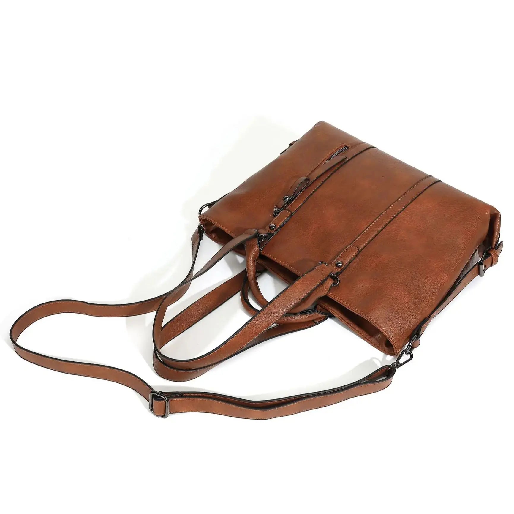 Vada | Women's Vintage Chic PU Leather Crossbody Handbag