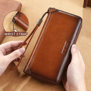 Jream | Anti-Theft Leather Travel Wallet