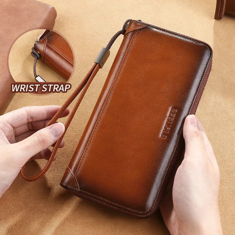 Judith | Anti-Theft Leather Travel Wallet