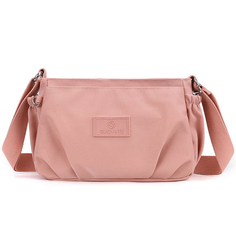 Ellianna | Nylon Multi-Pocket Crossbody Messenger Bag