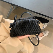 Nellie | Stylish Solid Color Mini Leather Crossbody Shoulder Handbag