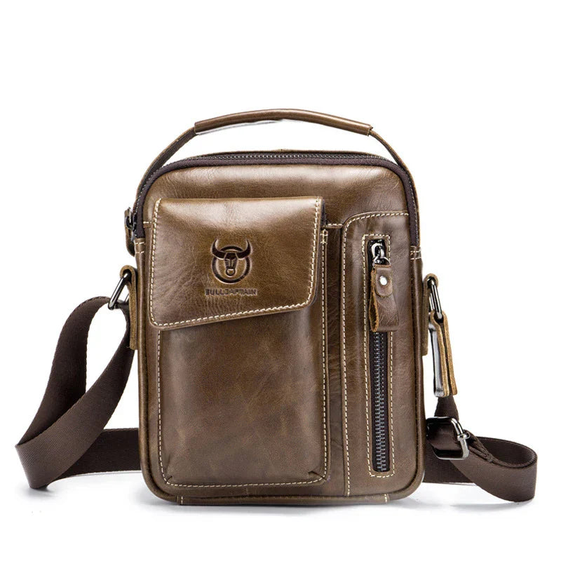 Brandon | Genuine Leather Crossbody Handbag