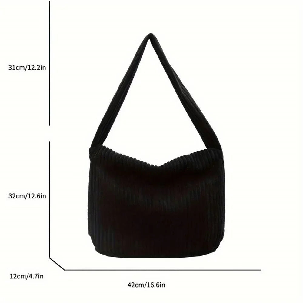 Camila | Corduroy Shoulder Bag