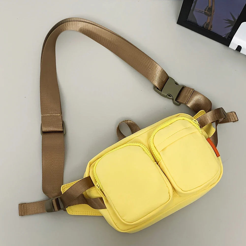 Amani | Casual Water-Resistant Nylon Waist Pack Crossbody Bum Bag