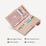 Judith | Slim & Compact RFID Blocking Travel Wallet