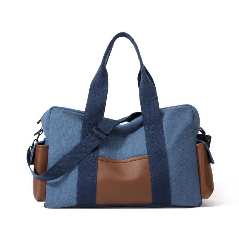 Gunnar | Vintage Canvas Large Travel Crossbody Messenger Tote Bag