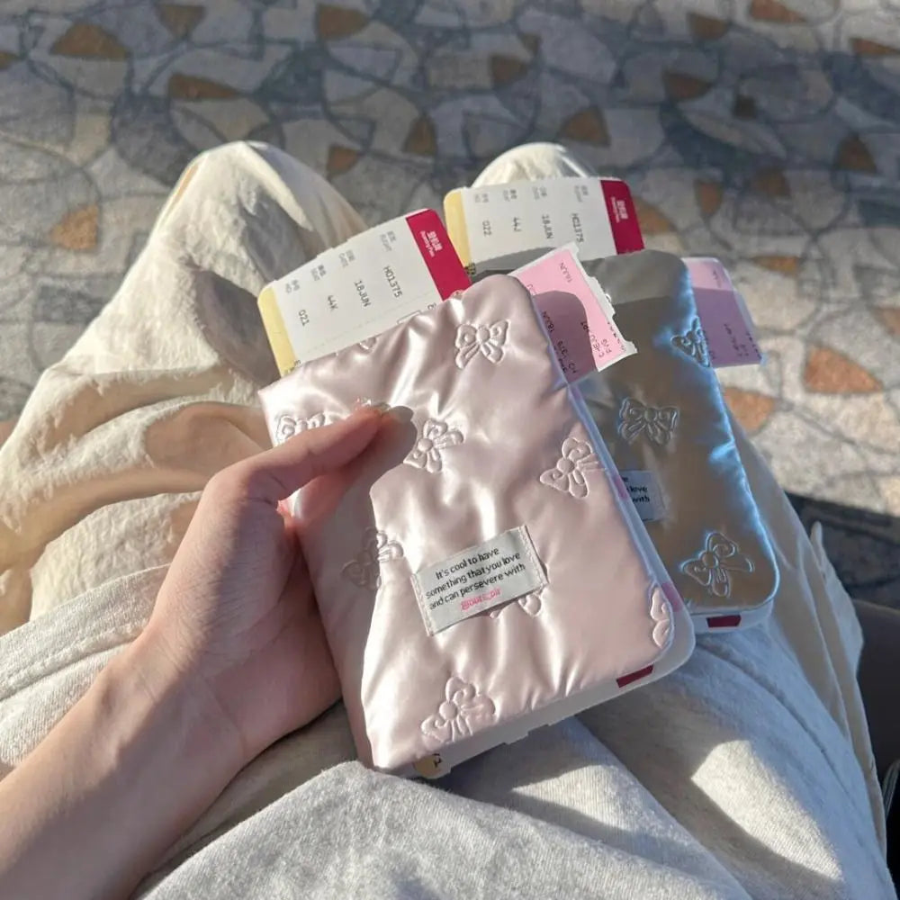 Magdalena | Bowknot Passport Holder Travel Wallet