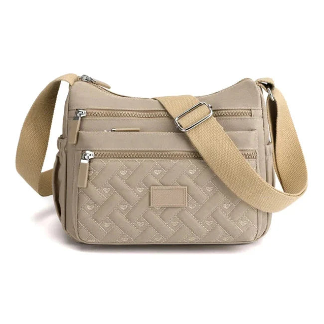 Rivka | Women's Waterproof Multi-Pocket Crossbody Messenger Bag