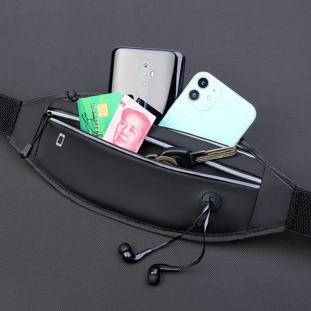 Promise | Waterproof Running Belt Waist Pack Crossbody Bum Bag