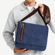 Israel | Men's Vintage Canvas Crossbody Messenger Bag