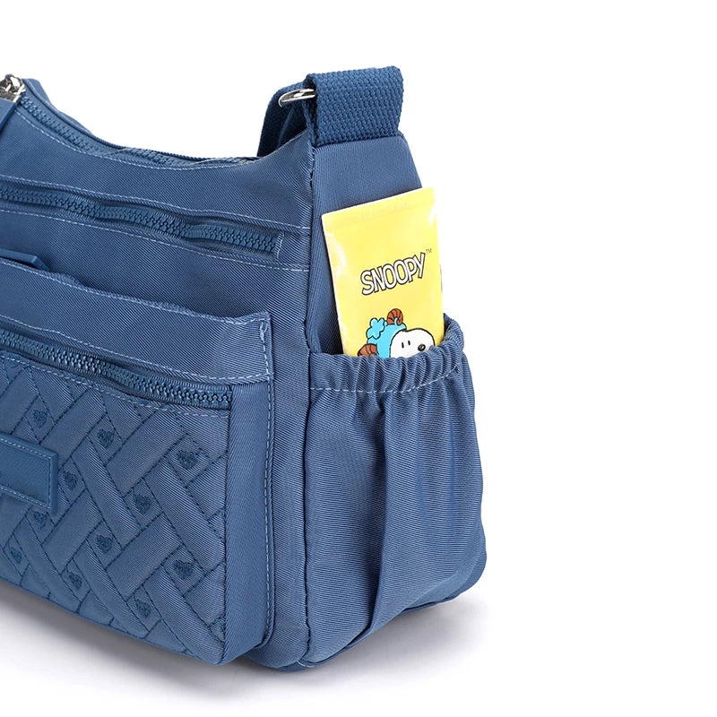 Rivka | Women's Waterproof Multi-Pocket Crossbody Messenger Bag